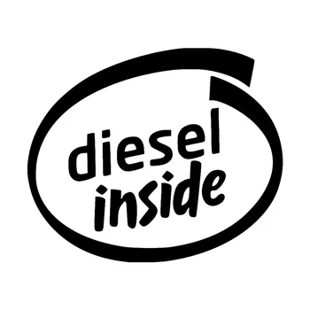 Diesel Vnútri Die-Cut Vinyl Kotúča, Auto Nálepky, Nepremokavé Auto Dekoroch na Carbody Nárazník, Zadné Okno, Notebook Vybrať Veľkosť #S60750