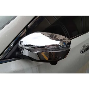 ABS Chrome Zozadu Bočné Dvere Zrkadlo Pokrytie Výbava Auta Styling Dverí Rukoväť pre 2015-2022 Nissan Qashqai J11 X-Trail T32 Murano