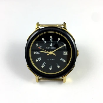 Peacock automatické mechanické hodinky, Roman čierna tvár, priemer 37mm