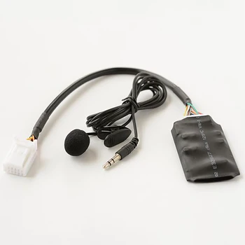 Handsfree Bluetooth Disk Box Postroj s Mic & AUX Adaptér Pre Toyota RAV4 -12V Auto Elektronika a Príslušenstvo