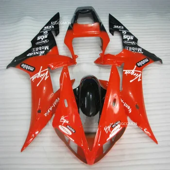 Hot Predaj,Telo Držiak Pre Yamaha Kapotáže YZF1000 R1 v rokoch 2002-2003 červená čierna YZF R1 02 03 moto Kapotáže (Vstrekovanie)