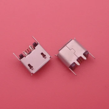 5Pin Micro Mini USB, Jack Zásuvka Nabíjací Port Dock pre Alpha 200 Garmin Edge 820 ZX80-B-5P 180Grado Vertikálne SMT 5P Konektor