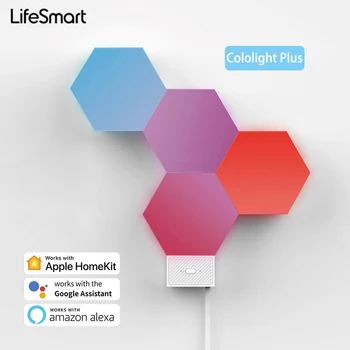 LifeSmart Cololight Plus Smart LED Svetelné Panely DIY Quantum Svetlo 16 Miliónov RGB Farby Pracuje s Apple HomeKit Google Alexa