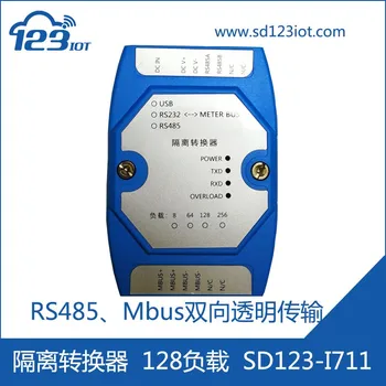 Izolácie prevodník M-BUS/Meter-BUS/MBUS na sériový port RS485 (128 záťaž)