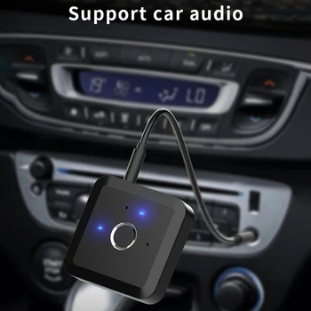 Bluetooth-Kompatibilné Audio Prijímač Podporu APT Bluetooth-kompatibilné Audio Prijímač/Vysielač 3,5 MM pre Súpravu do Auta/Káblové pripojenie Reproduktorov