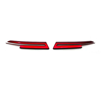 Auto Červené Hornej Prednej Centrum Mriežka Gril Tvarovanie Pásy Kryt Výbava pre Subaru XV / Crosstrek 2021-2023