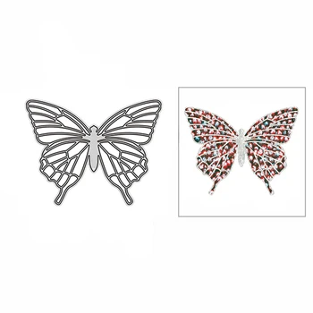 2023 Nové Klasická Motýľ Hmyzu Rezanie Kovov Zomrie na Výrobu Scrapbooking Pohľadnice Plastický Dekoratívne Plavidlá vysekávané