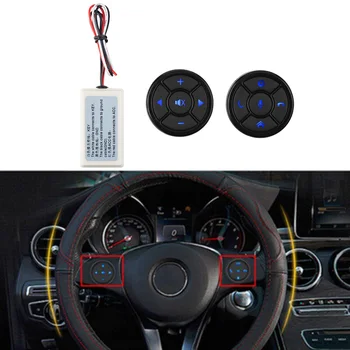 Auto Na Diaľkové Ovládanie Na Volant Radič Pre Autá S Volantom Ovládanie Funkcie Bluetooth Bezdrôtovým Multimediálnym Tlačidlo