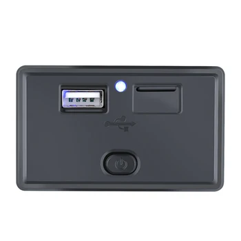 Loď Telefón, Tablet Plastové Rýchle Nabíjanie S vypínačom Truck LED Indikátor Dual USB Port 12V 24V RV Elektrická Univerzálna Auto Nabíjačka