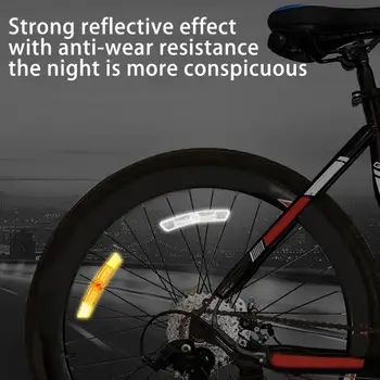 Bicykel Hovoril Reflektor Dvojité Reflexné Jas, Zapínanie Na 170 Stupňov Odraz Honeycomb Požičovňa Hovoril Reflektor Bicykli Časť