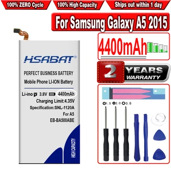 HSABAT EB-BA500ABE 4400mAh Batérie pre Samsung Galaxy A5 2015 SM-A500 A5000 A5009 A500F A500H SM-A500F A500K SM-A500FU