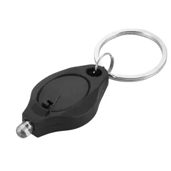 Mini Keychain Baterka Prenosné Squeeze LED Svetlo Mikro Baterky Outdoor Camping Núdzové Svetlo, Krúžok na kľúče