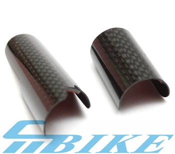 Aceoffix Skladací bicykel uhlíkových vlákien reťazca chránič pre brompton bicykel zadné vidlica ochrany nálepky