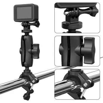 Fran-H14 Bicykli Neviditeľné Selfie Stick Monopod Riadidlá Montáž na Stenu pre GoPro DJI Insta360 Jeden X2 R Kamery Príslušenstvo