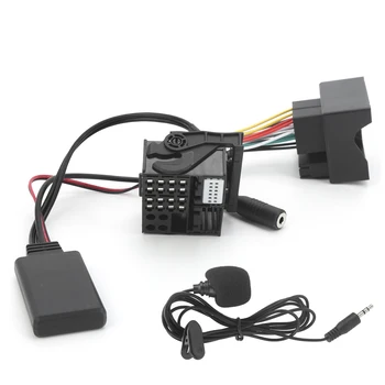 40 Pin Bluetooth 5.0 AUX Kábel Audio Adaptér S Mikrofónom vhodné Na BMW E60 E63 E64 E65 E66 E87