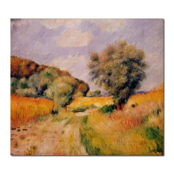 foto na plátno olejomaľba Pierre Auguste Renoir Ručné nástenné art Polia Pšenice Vysokej kvality