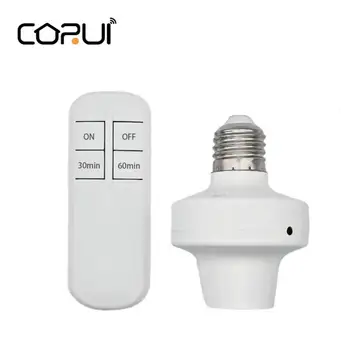 CORUI E26 E27 Žiarovka Základňu Držiaka, Diaľkové Ovládanie Svetla, Žiarovka Pätica Napätie: 90V-175V 50/60 Hz Smart Home Automation Zariadenia