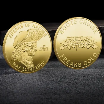 chlast cruise Kostra zlato platedcoins kovové pamätné odznaky
