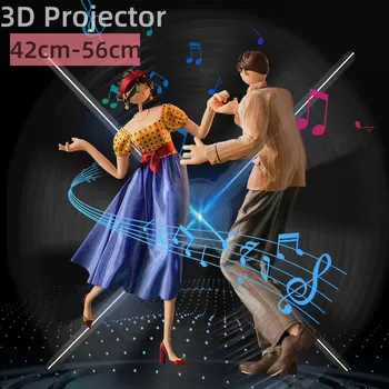 3D Holografické Projektor Ventilátor, Wifi Led Prihlásiť Hologram Lampa Prehrávač Diaľkové Inzerovať Zobrazenie Reklamy, zobrazí Logo Projektor