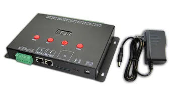 Model: RJ-FSD-8000; LED pixel SD kartu ovládač;off-line;8192 pixelov kontrolované, SPI výstupného signálu