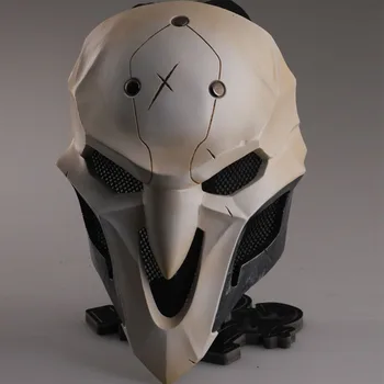 Hra Overwatch Reaper Cosplay Maska Prilba Pre Dospelých Mužov Masque Maškaráda Strany Masky Halloween Karneval Strašidelné Masky Prop Príslušenstvo