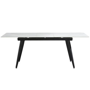 Kamenné Dosky Zdvíhateľnej Jedálenský Stôl Nordic Light Luxusné Multi-Funkčné Jedálenský Stôl Stôl a Stoličky Zmes Jedálenský Stôl