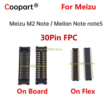 2ks Nové 30pin LCD Displej FPC Zapojte Konektor pre Meizu M2 Poznámka / Meilan poznámka note5