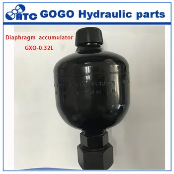 hydraulické membránový akumulátor GXQ-A-0.32 L , 210Bar tlak