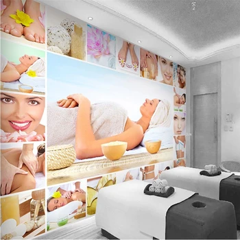 beibehang Prispôsobiť akejkoľvek veľkosti tapety nástenná maľba foto krása, chudnutie zdravie HD pozadia na stenu dekoratívne maľby, tapety