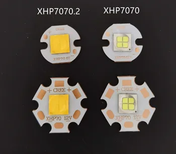 Epileds 7070 20W 12V 6V Led nahradiť Cree MKR XHP70 XHP50 LED Žiarič 6500K 3500K