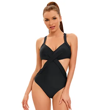 Módne Plavky Pre Nový Rok 2023 Čierne Základné Dámy Letné dámske Plavky Značky Dizajn Bikini Split Vysoko Kvalitné Sexy