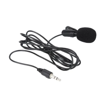 Lavalier Mikrofón Mikrofón, Reproduktor, Mikrofón s 3,5 mm Jack Pre Výučbu Reči Sprievodca Rozhovor Slúchadlá Malý Mikrofón
