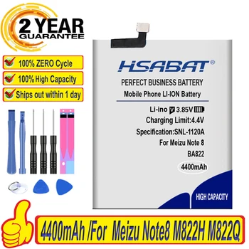 Top Značky 100% Nové 4400mAh BA822 Batérie pre Meizu Note8 Poznámka 8 M822H M822Q Batérie + bezplatné nástroje