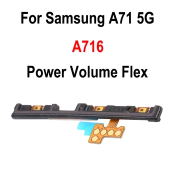 Pre Samsung Galaxy A71 5G A716 Výkon Objem Bočné Tlačidlo Tlačidlo Flex Kábel NA VYPNUTIE Flex Kábel Nahradenie Opravy Dielov