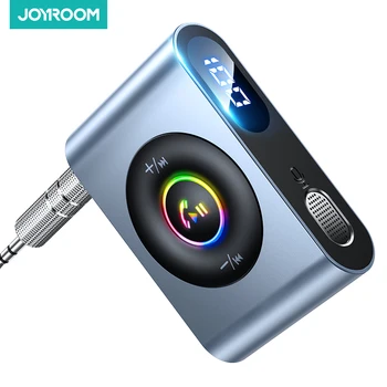 Joyroom Inovované Bluetooth 5.3 Adaptér do Auta Šumu 3.5 mm AUX Magnetické Bezdrôtové Audio Prijímač pre Auto Domov Stereo