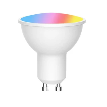 Spotlight Gu10 Wifi Smart Žiarovky Domov Osvetlenie Lampa 5W RGB+CW(2700-6500K)Magic LED Zmenu Farby Svetla Žiarovka Stmievateľné IOS Android