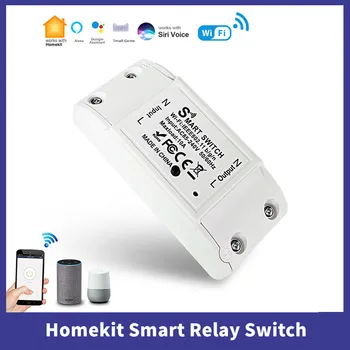 Homekit Smart Home 10A spínací Istič 10-240V WiFi Bezdrôtové Dohome APLIKÁCIU Diaľkové Ovládanie Prepínač Pracovať S Alexa Domovská stránka Google