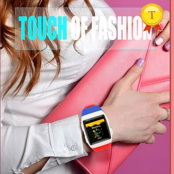 Nepremokavé Zdravie Smartwatch 24-Hodinové Monitorovanie Srdcovej frekvencie Boold Tlak Bluetooth Smart Hodinky Šport Fitness Náramok hodiniek