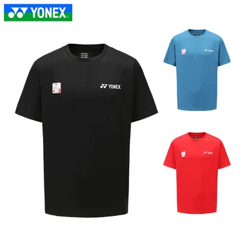 Yonex tenis šport Jersey športové oblečenie, športové oblečenie, bedminton oblečenie 2023 krátky rukáv t-shirt muži ženy YOB22100