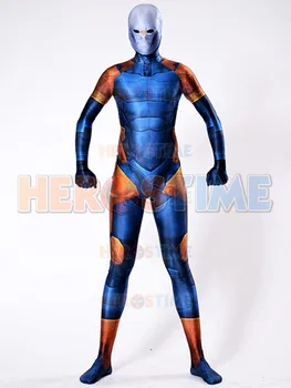 Cyborg Ninja Gray Fox Cosplay Kostým Spandex Superhrdina Vyhovovali Zentai Kombinézu Halloween Dospelý/Deti Chlapcov Zákazku