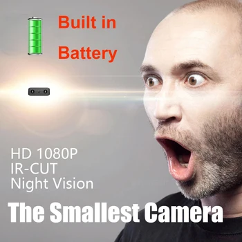 Mini Kamera XD IR-CUT Najmenšia Full HD 1080P Home Security Videokamera Infračervené Nočné Videnie Micro kameru DV DVR Detekcia Pohybu