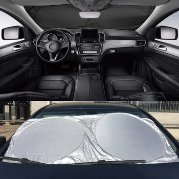 Čelného skla slnečník s Autom Slnečníky na čelné Sklo na UV Lúče na Ochranu Interiéru Vozidla Príslušenstvo