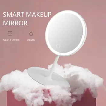 Zrkadlá, Zrkadlo, Lampa Tabuľka Zrkadlo make-up Zrkadlá 90 ° Rotácia Darček Krásy LED Osvetlené Kúpeľňa Kozmetické Lupy