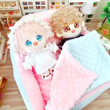 20 cm bavlna bábika Manželská posteľ všeobecné účely 20cm star bábiky bábiky Posteľ produkt 3 ks cumlík nastaviť bábika príslušenstvo