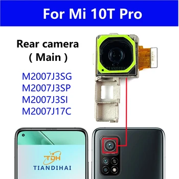 Originálne Zadné Zadná Kamera Pre Xiao Mi 10 TON Pro 5G 10TPRO Hlavné Zadok Veľký Fotoaparát Modul Flex Kábel Výmena Náhradných Dielov
