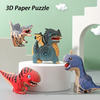 Montáž Záujem Ruku na Schopnosť Puzzle 3D Puzzle Detí Zvierat DIY Logická Hračka Ručné Model Mš Darček Veľkoobchod