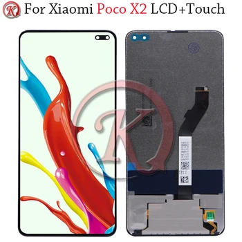 100% Testované Pre Xiao POCO X2 LCD Displej Dotykový Displej Digitalizátorom. Náhrada Za Xiao POCOX2 Displej LCD S Nástrojmi