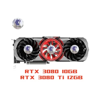 Používa NVIDIA iGame GeForce RTX 3080 Rozšírené 10G RTX3080Ti 12G Grafická Karta 320bit PCIE4.0X16 Video Desktop PC, Počítačové Hry Mapu