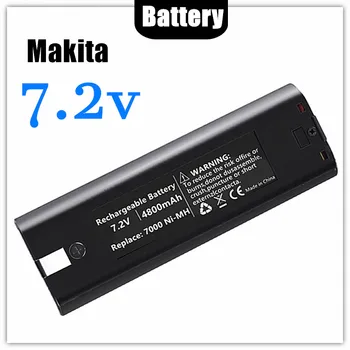 7,2 V, Batéria 6.8 Ah Ni-MH Batérie Kompatibilné Makita 7002 7033 191679-9 632002-4 632003-2 6010D 6172D Bezdrôtový Nástroj Skrutka Ovládač