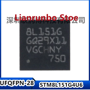 Nový, originálny STM8L151G4U6 UFQFPN-28 16MHz/16KB flash pamäť/8-bitový mikroprocesor MCU